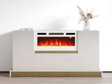 Mercado 01 WH-EF Fireplace Sideboard