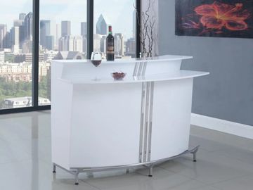 180239 Bar Unit in Glossy White by Coaster