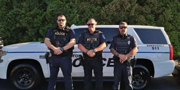 Milton police members