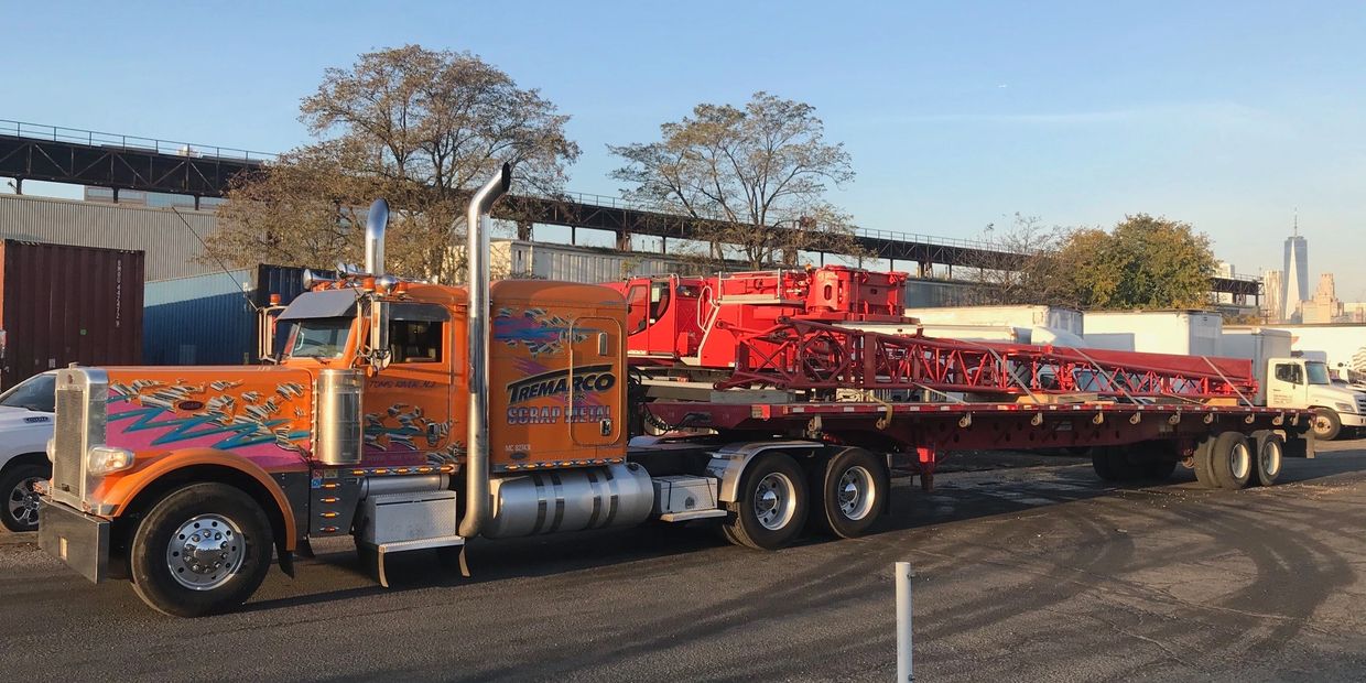Movement of Crane Jib to be used in Texas for customer.