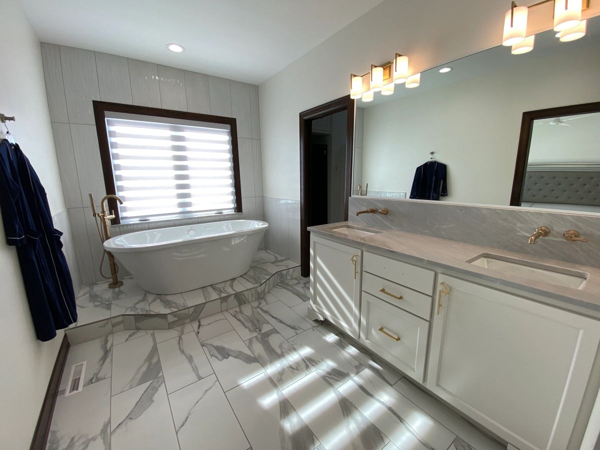 Craftsmanship detail inside a newly built custom home in Sioux Falls, SD