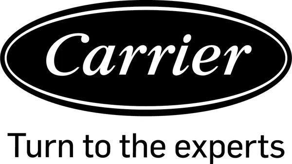 Carrier logo with the slogan 'Turn to the experts'.