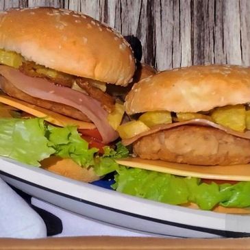 Daaafish, dos unidades de hamburguesas de atun