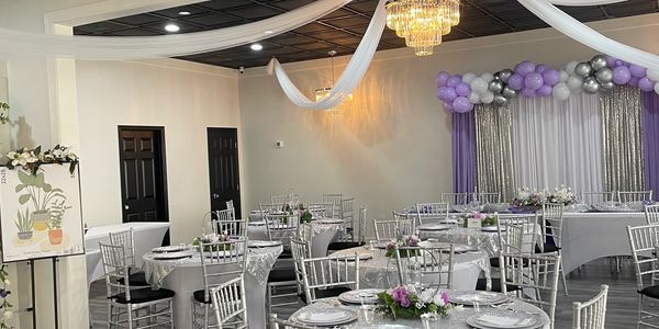 Host your Wedding shower or reception  in an intimate setting with friends and family.