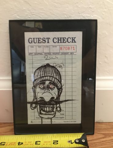 Guest Check Sketch #013/075 by Adam Toksöz