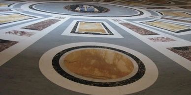 Terrazzo Floor Installation 