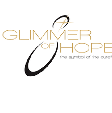 Logo of Glimmer of Hope with a cross.
