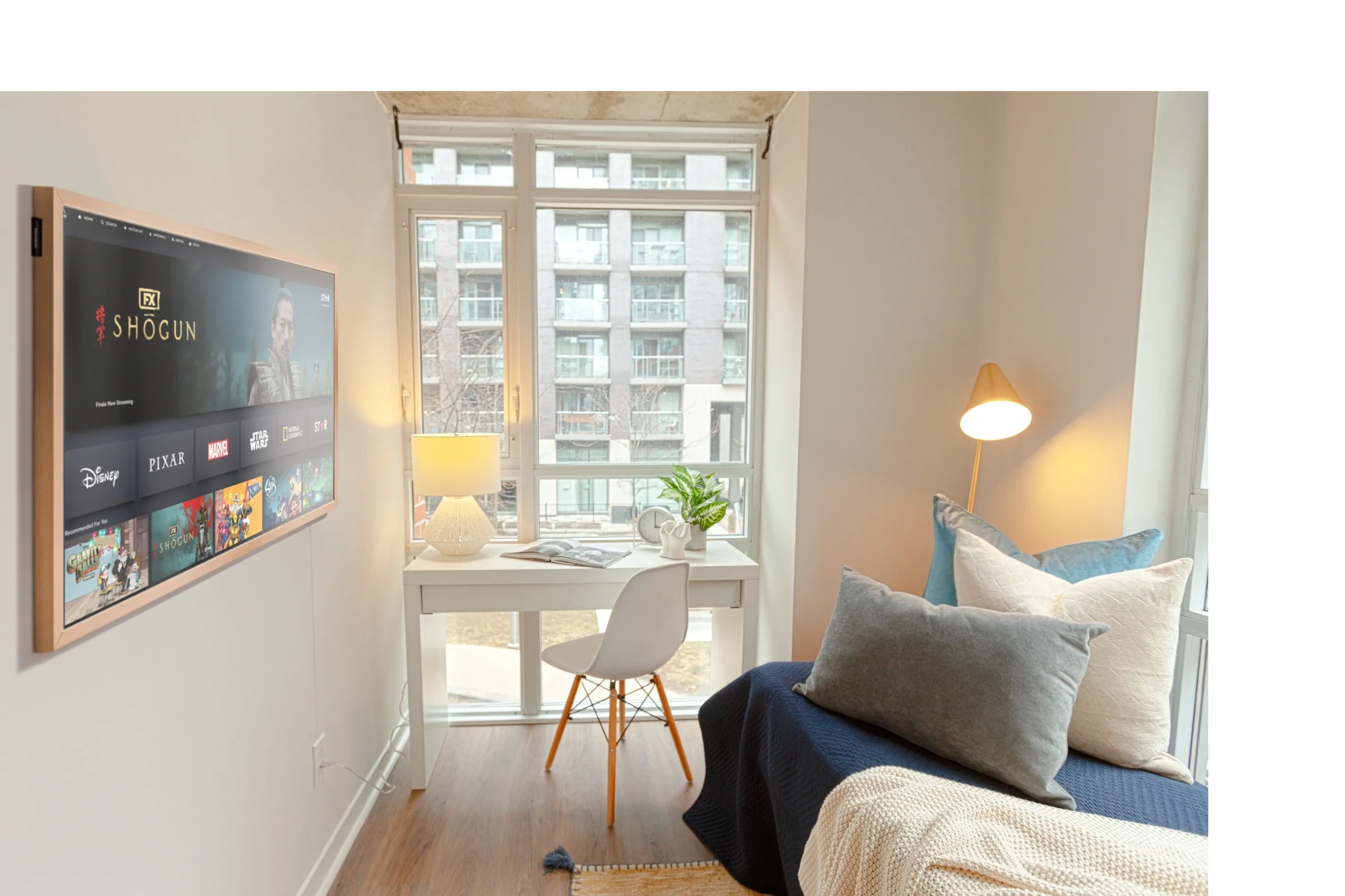 bedroom office virtual staging