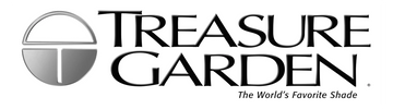 treasure garden patio umbrella logo