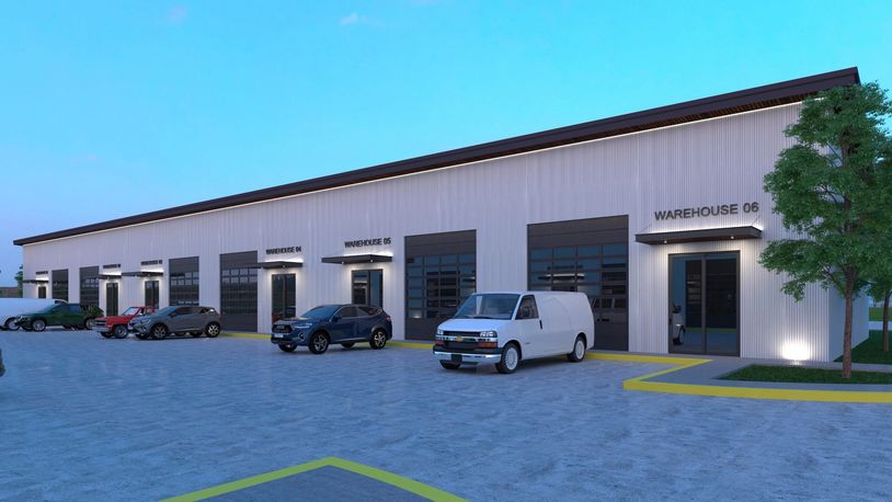 Warehouse, industrial flex space. this project will be preformed by strive contractors and builders