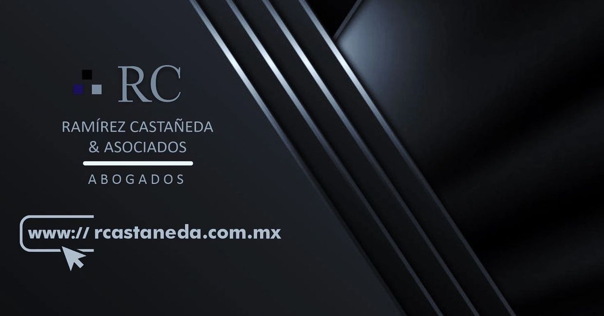 Logo and website of Ramírez Castañeda &amp; Asociados, abogados.