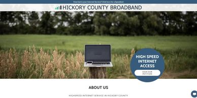 Hickory County Broadband website