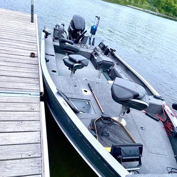 Lund Pro Guide boat 