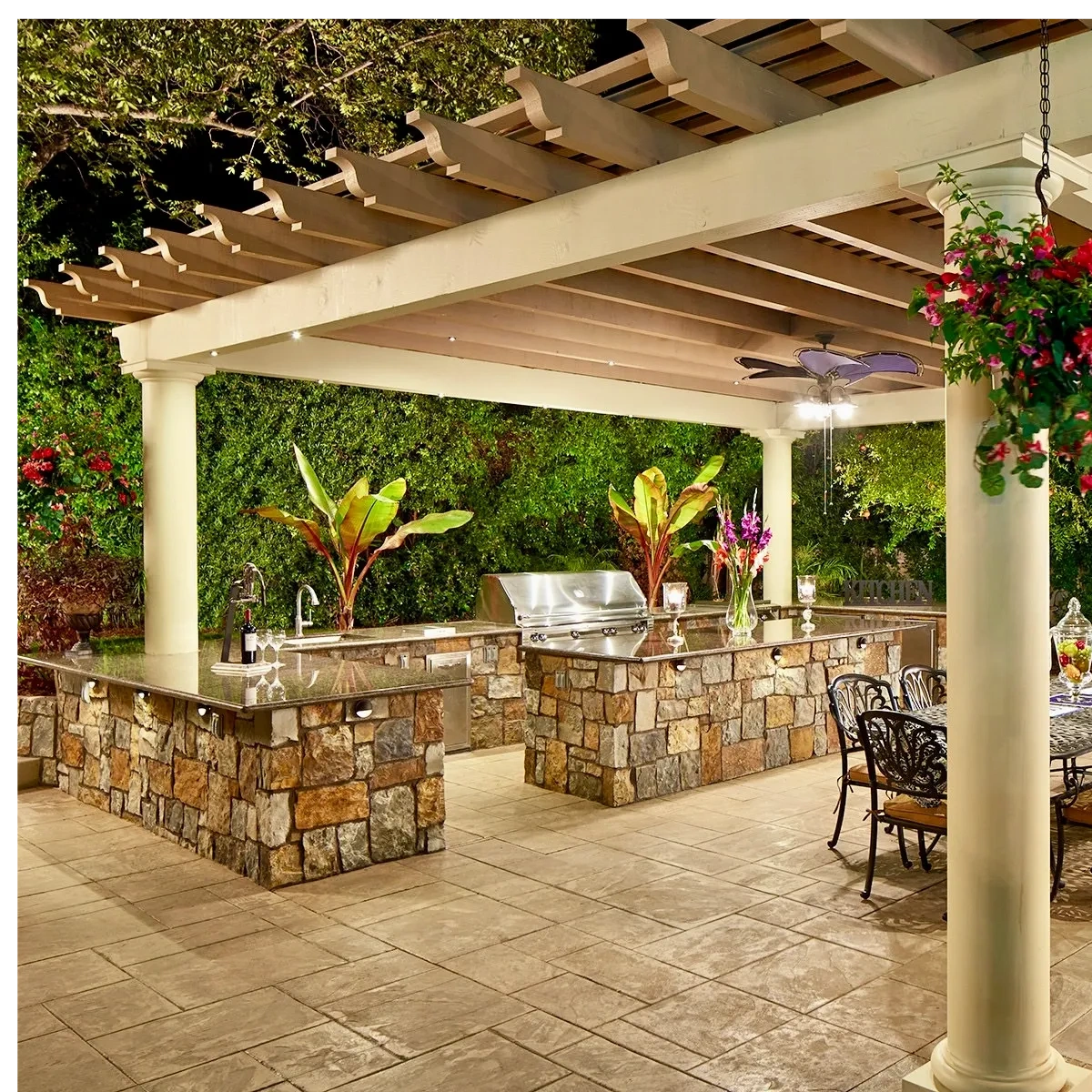 CEMkraft Outdoor Modular Kitchen Systems create an oasis in your backyard!