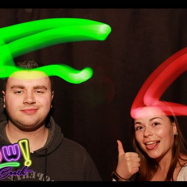 glow photo booth