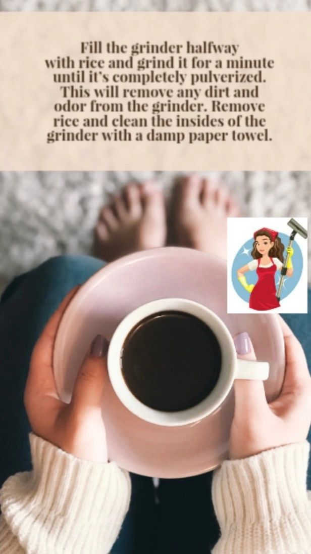 Tip Tuesday! 珞 How to clean your Coffee Grinder!