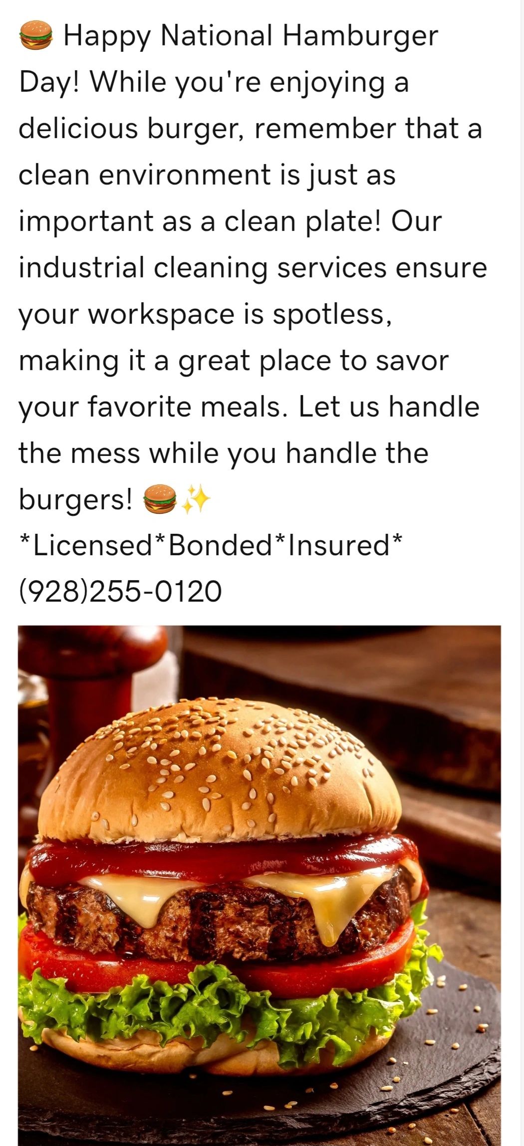 Happy National Hamburger Day!, image size:1050x2297