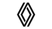 Black and white geometric logo resembling a diamond shape.