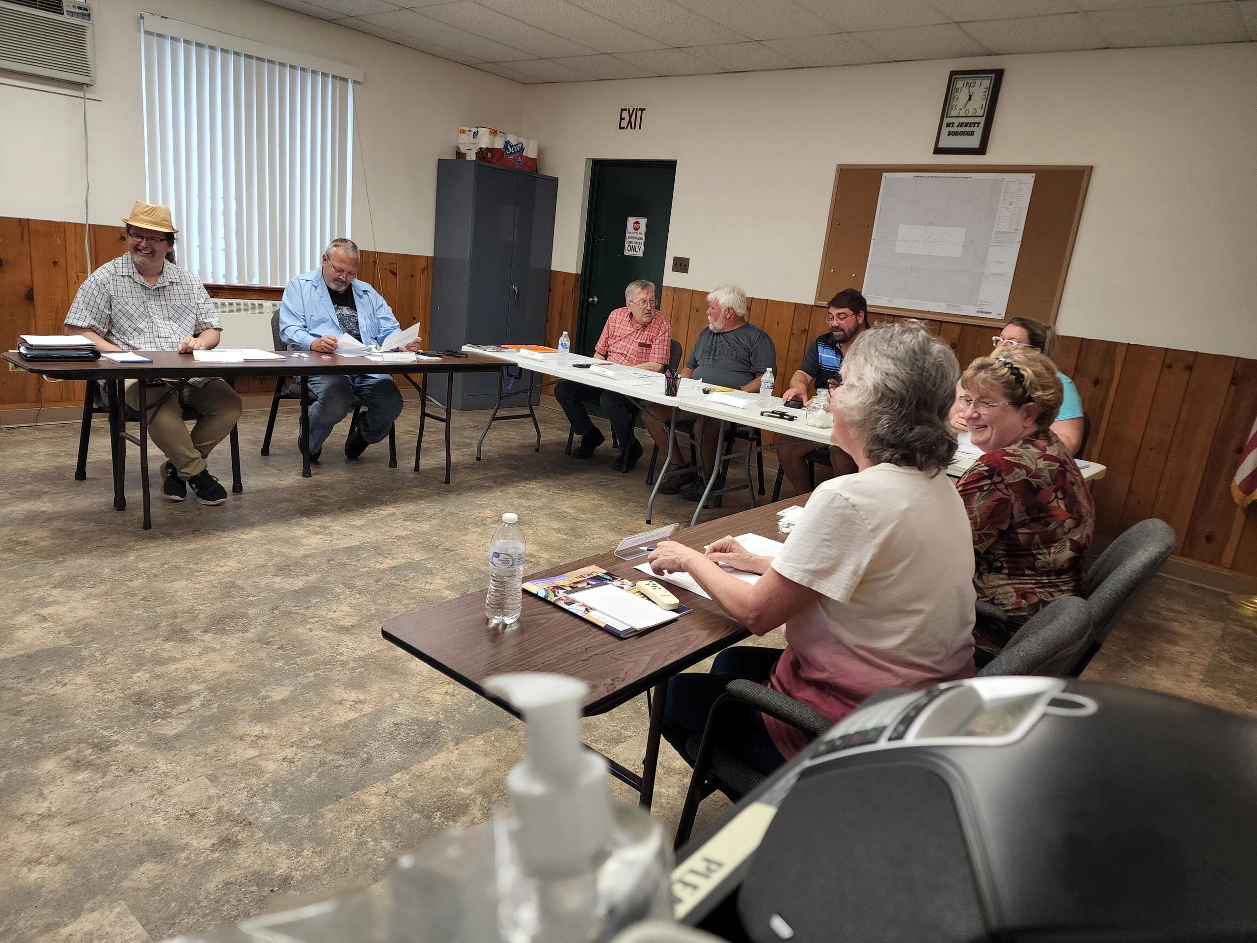 Video August 1, 2022, Mount Jewett Borough Council Meeting.
