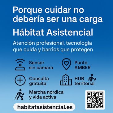  Hábitat Asistencial con servicios de asistencia no intrusiva, comunidad segura y consulta gratuita.