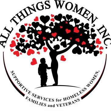 Logo depicting support for homeless women, families, and veterans.
