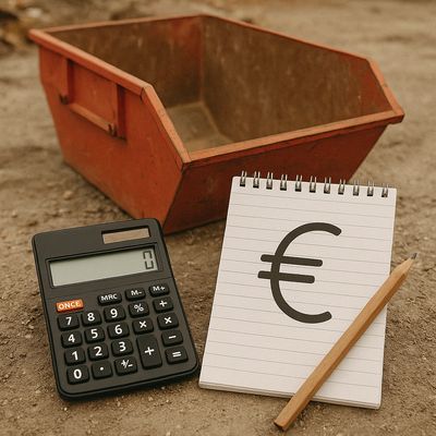 Konténerbérlés ára különböző méretű sittes konténereknél, áttekinthető költségekkel