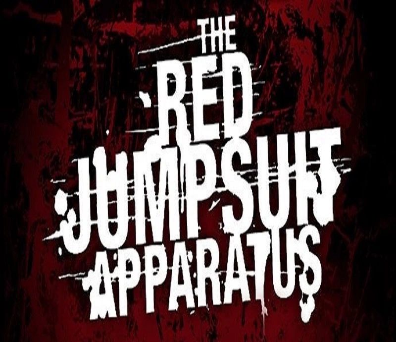 The Red Jumpsuit Apparatus sign with Create Music Group.