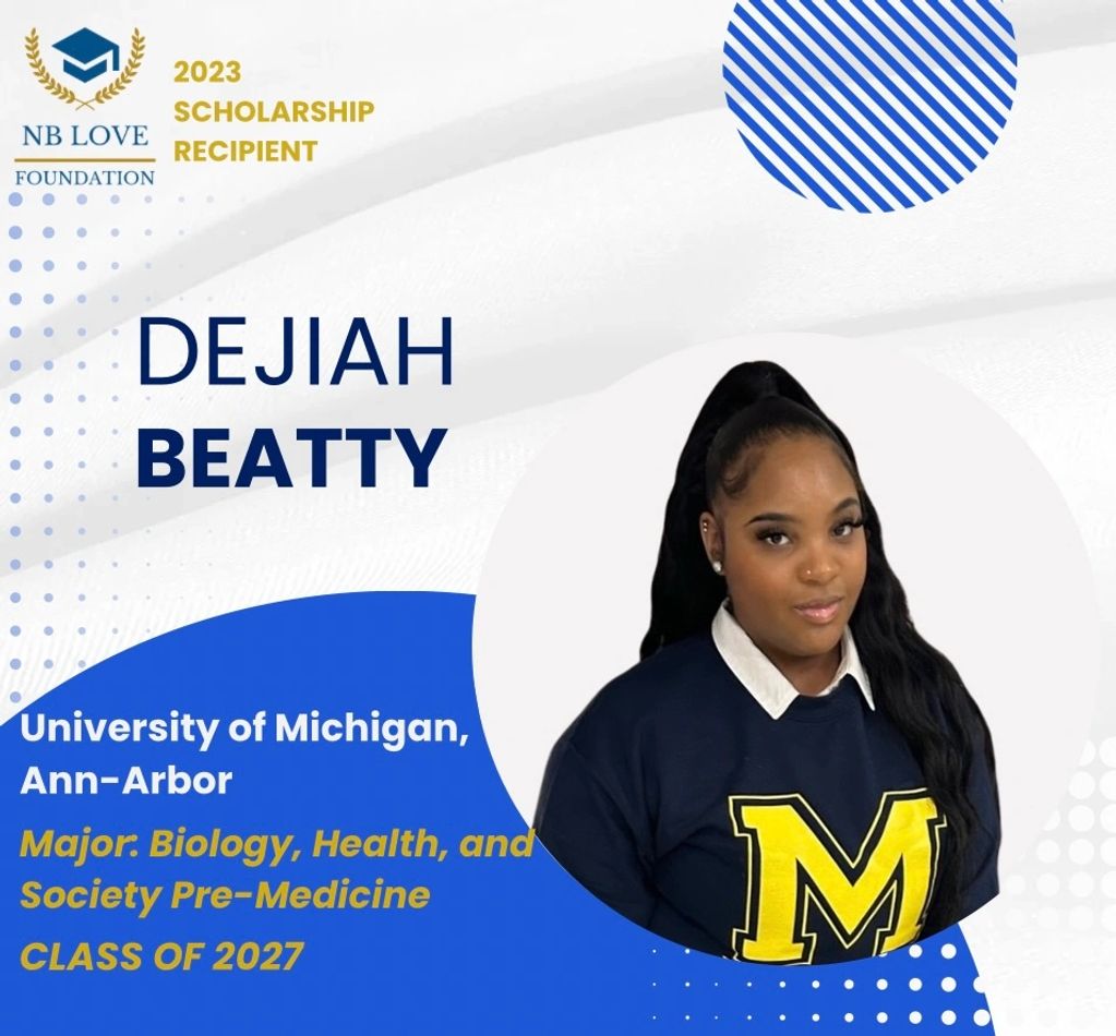 Dejiah Beatty, U of M, Ann-Arbor