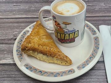 Turnover, Pastelito, Coffe and milk,Havana Express, cuban cuisine, las vegas restaurant