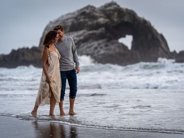 Sutro baths Engagement Event