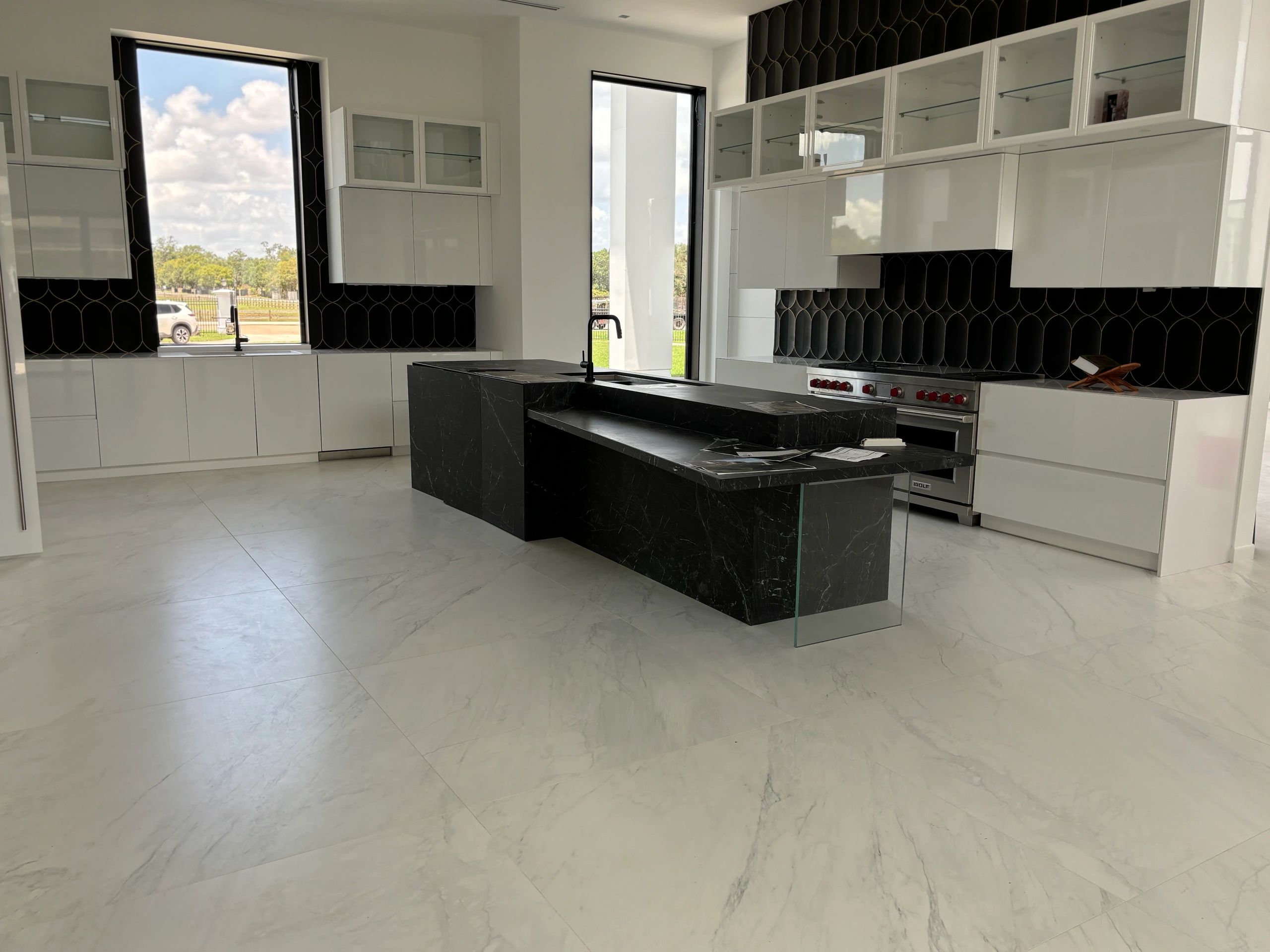custom kitchen remodeling project in Katy, Tx, custom cabinets, countertops, and cabinets