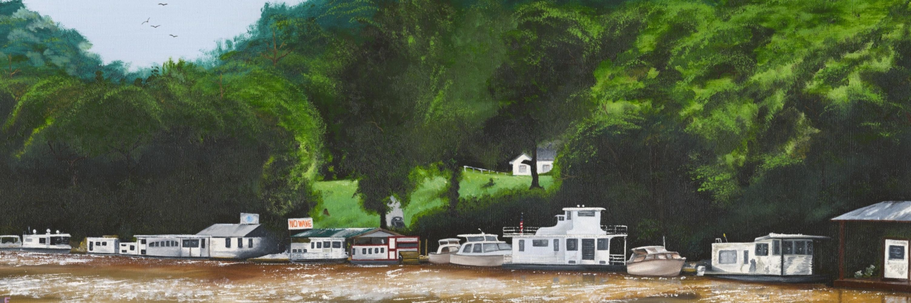 Oil Painting by Eric Drane, Clifton Boat Livery 2020. https://www.etsy.com/shop/PadranoArt?ref=selle