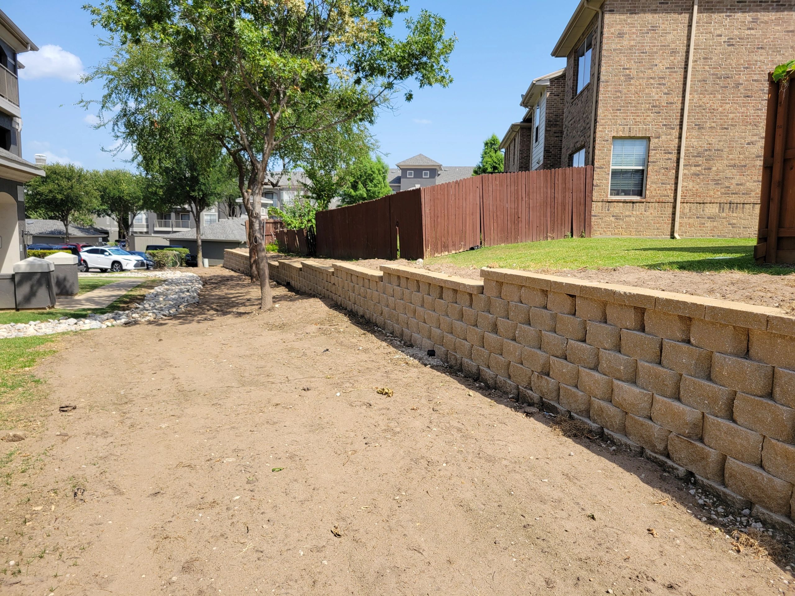 Retaining Wall- Irving, TX