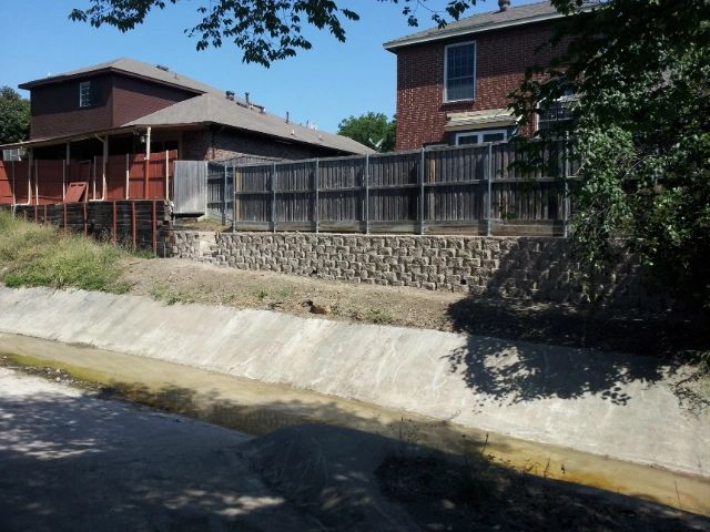 Retaining Wall- Dallas, TX