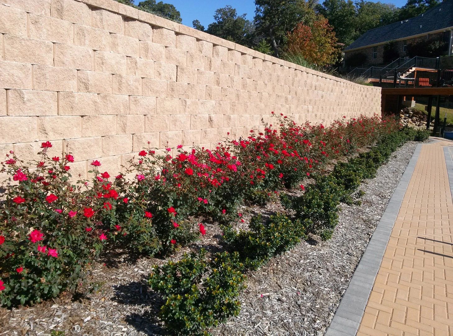 Retaining Wall- Southlake, TX