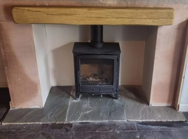 Log burner installed in stalybridge 