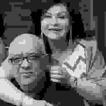 Simba's Grill Vancouver Owner, Kurshid Khan and wife, Yasmin Khan