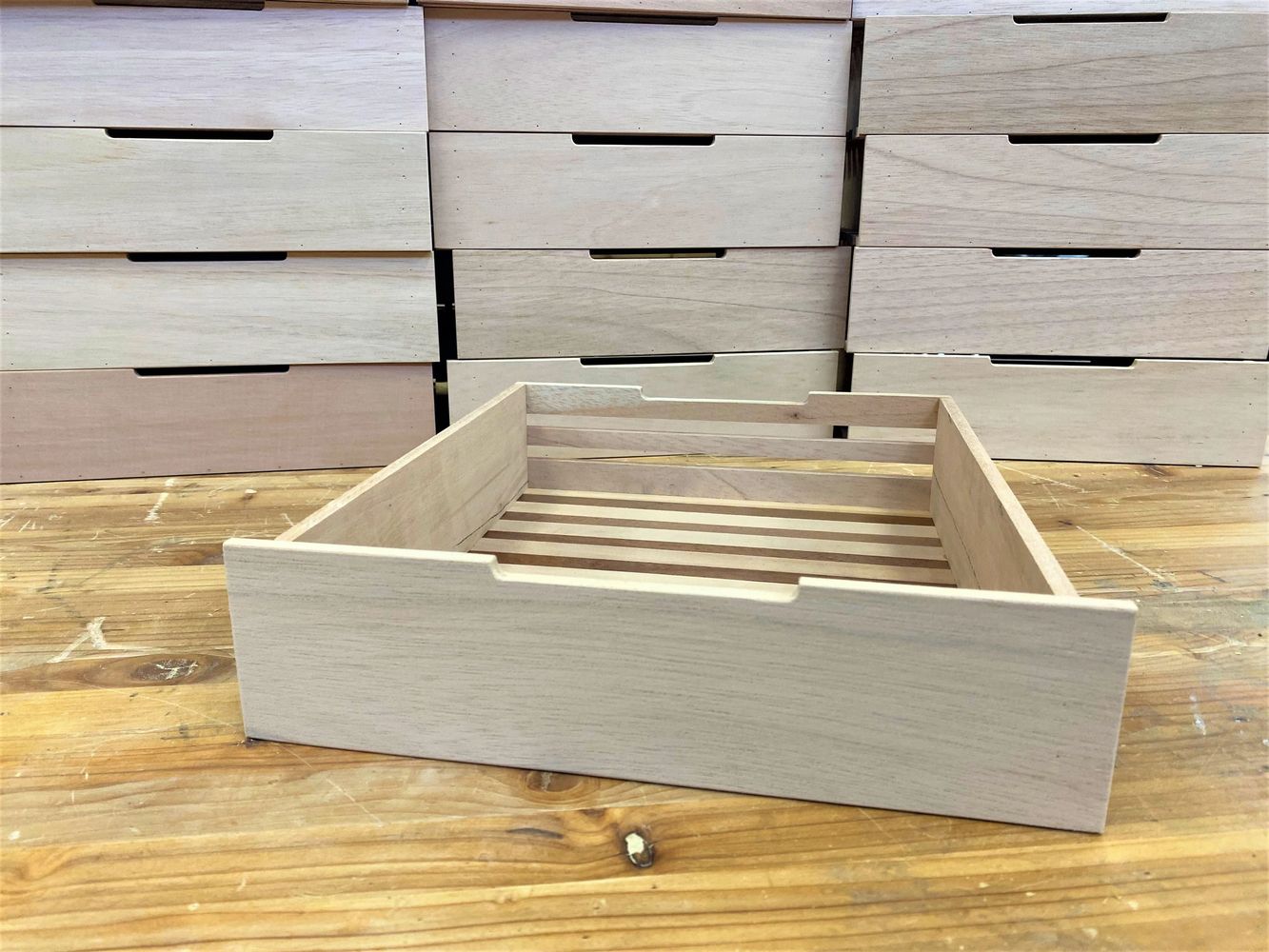 Warhorse Woodworks Spanish Cedar Humidor Drawers for Needone 48l and