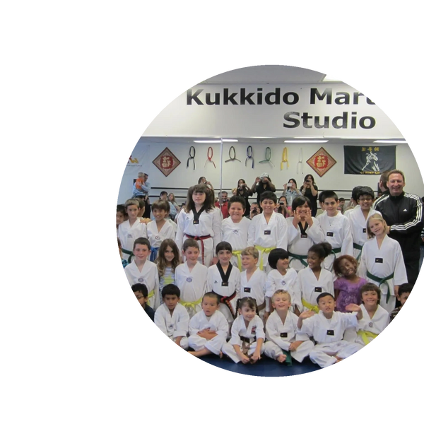 Kukkido Martial Arts specializes in teaching tae kwon do to children and kids.