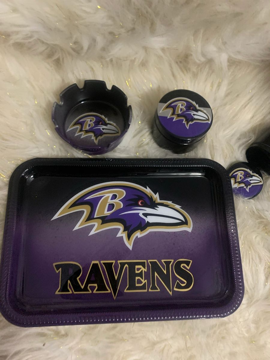 Baltimore Ravens Rolling Tray 