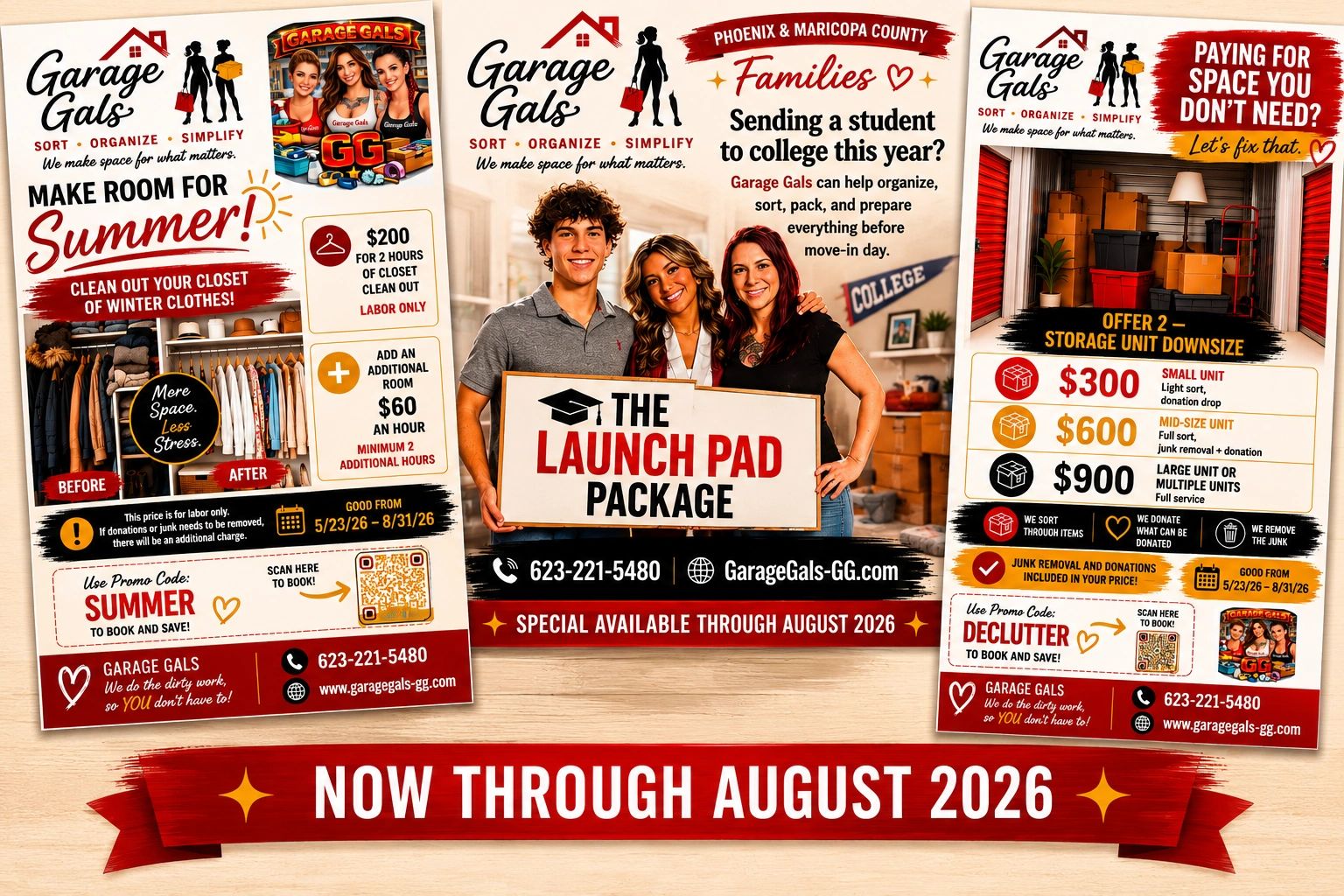 Make Room for What Matters This Summer with Garage Gals!

