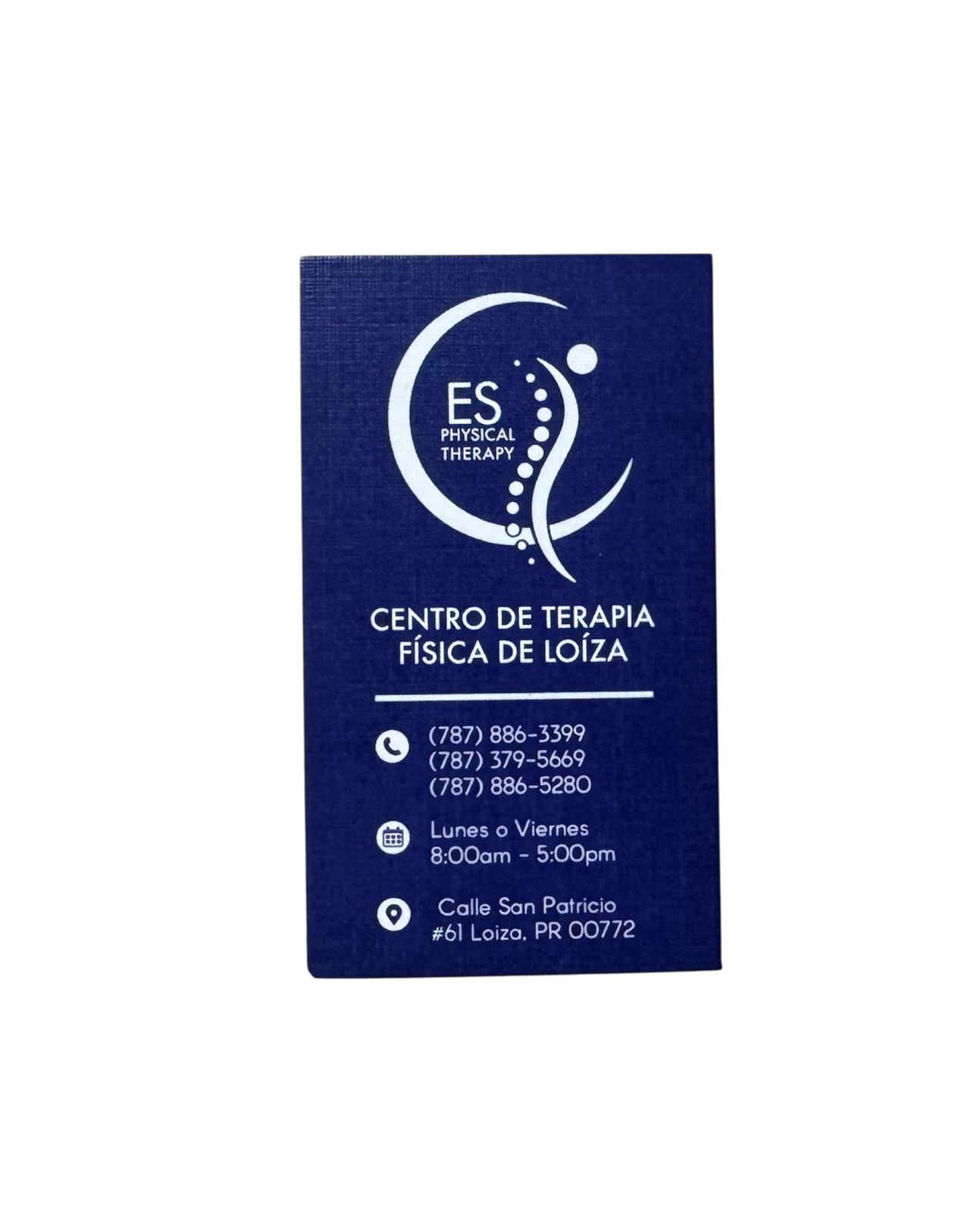 Infografico de ES Physical Therapy