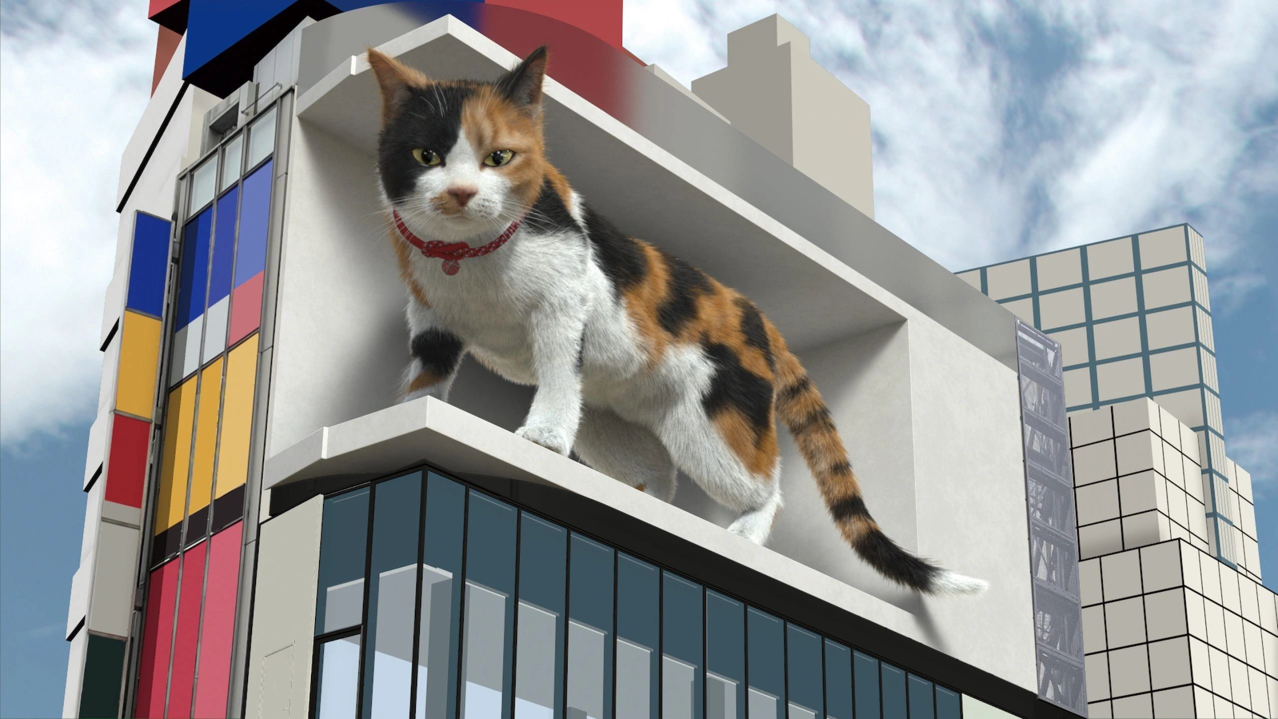 Shinjuku 3D Billboard In Tokyo-Immersive 3D Cat & More Examples