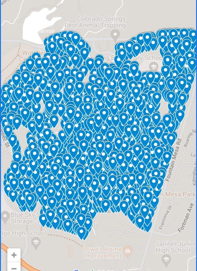 The targeted approach is data-driven.