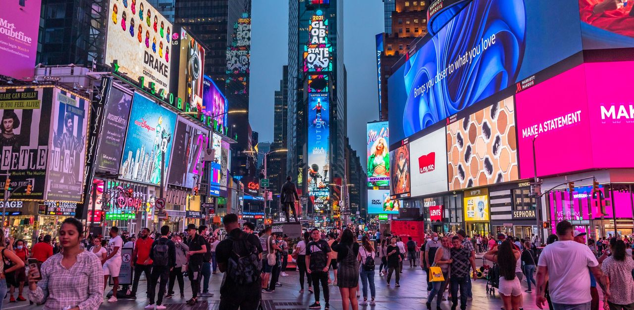 The competition to secure prime billboard locations in Times Square is fierce, with companies vying for visibility and exposure among millions of daily visitors. The competition to secure prime billboard locations in Times Square is fierce, with companies vying for visibility and exposure among millions of daily visitors.