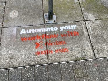 Sidewalk Stencils California and Washington 