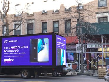 T-Mobile's Rule Your Day Campaign with an LED Mobile Billboard Truck and in-store survey activation