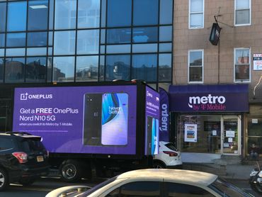 T-Mobile's Rule Your Day Campaign with an LED Mobile Billboard Truck and in-store survey activation