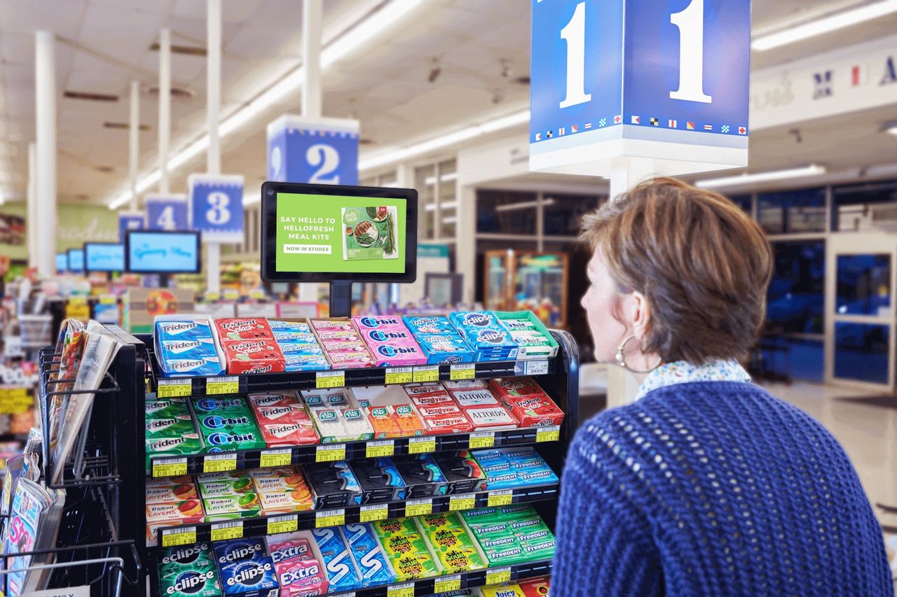 Increase your brand visibility with grocery store advertising. By placing your ads in prominent locations within the store, you can effectively reach a large number of shoppers who are already in a buying mindset.