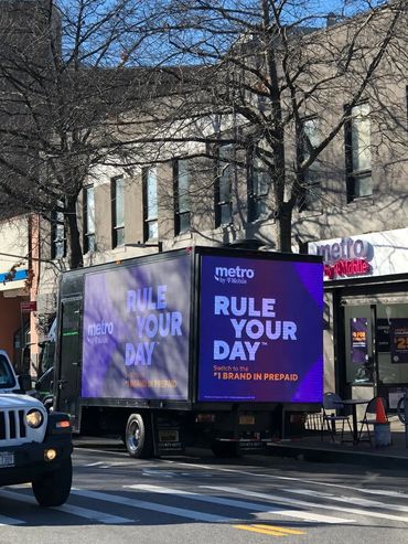 T-Mobile's Rule Your Day Campaign with an LED Mobile Billboard Truck and in-store survey activation